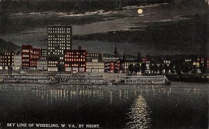 Wheeling at night, Wheeling, WV