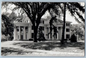 Nebraska City Nebraska NE Postcard RPPC Photo The Lodge Home Of Arbor Day c1940