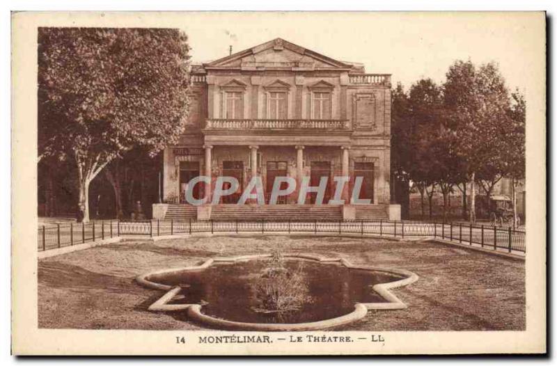 Postcard Old Theater Montelimar