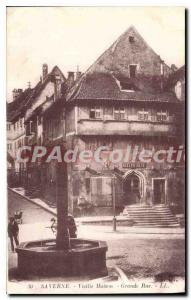 Old Postcard Saverne Old House Grande Rue