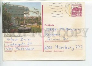 449909 GERMANY 1987 year Hamm Paderborn cancellation POSTAL stationery postcard