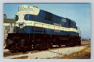 Missouri Pacific Railroad, Train, Transportation, Vintage Chrome Postcard 