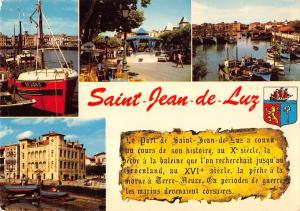 BT12910 Saint Jean de Luz le port la place Louis        France