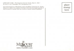 Lewis and Clasr,Gary Washington Painting