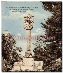 Old Postcard SAINT-QUAY-PORTRIEUX Calvary Street Louais