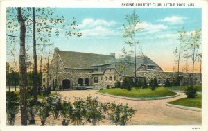 1940s Arkansas Little Rock Shrine Country Club Jungkind Teich Postcard 22-11332