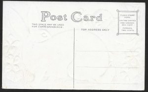 Easter Greetings Chick & Rabbit Unused c1910s