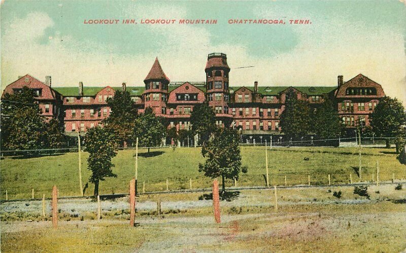 Chattanooga Tennessee 1909 Lookout Inn Mountain Postcard 11219 