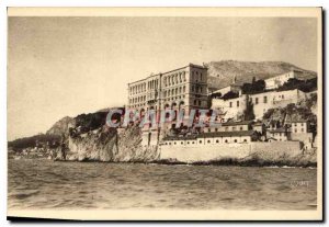 Postcard Old French Riviera Monaco Oceanographic Museum