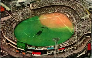 Tokyo Japan Korakuen Baseball Stadium UNP Vtg Chrome Postcard 