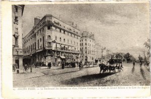 CPA Ancien PARIS - Le Boulevards des Italiens (88889)