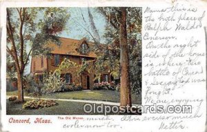 Old Manse Concord, Mass, USA 1905 