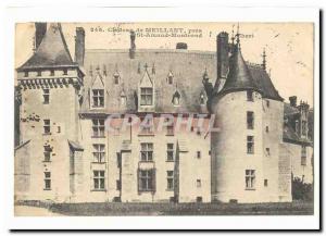 Chateau Meillant near St Amand Montrond Old Postcard