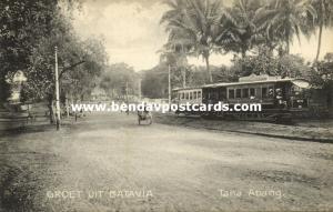 indonesia, JAVA BATAVIA, Tanah Abang, Tram (1910s)