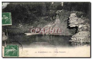 Padirac Old Postcard Lake suspended