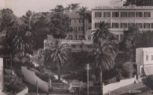 Monaco La Cigogne Real Photo Hotel Advertising Postcard