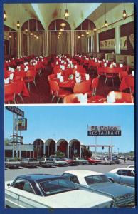 EL Chico Mexican Restaurant Waco Texas tx chrome postcard