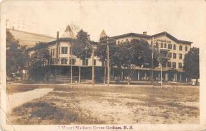 Gorham New Hampshire birds eye view Mount Madison House real photo pc Z42611