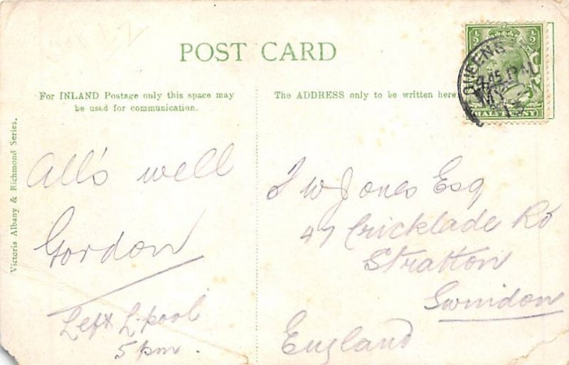 SS Arabic White Star Line 1913 