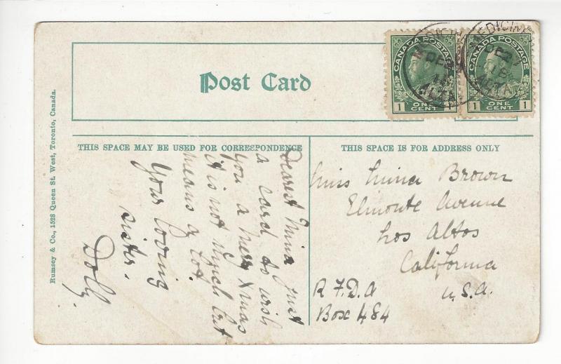 1916 Canada Picture Postcard - Posted & Of Medicine Hat, Alberta, CA (AM41)