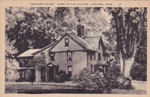 Massachusetts Concord Orchard House Home Of The Alcotts