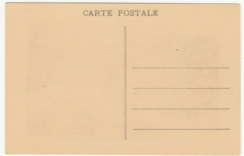 Benin; Dahomey, No 8, 1925 Cotonou Floods, Commercial Centre PPC, By ER, Unused