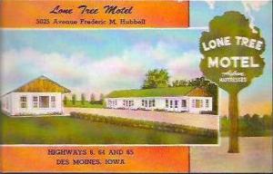 IA Des Moines Lone Tree Motel