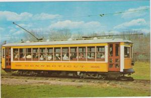 Connecticut electric railway trolley leightweight car no. 3001 built 1922