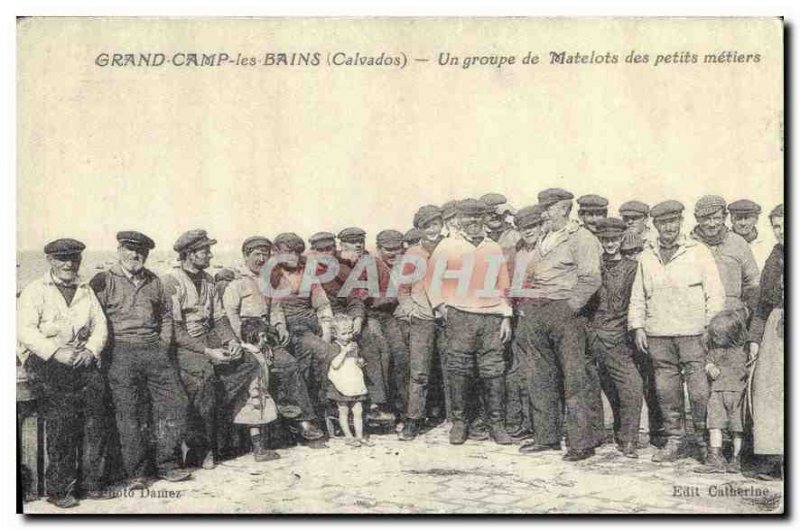 COPY Grand Camp Calvados Sailors Bains A group of small trades