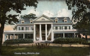 Memphis TN Tennessee Country Club c1900-20s Vintage Postcard
