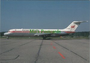 Aviation Postcard - Kenya Airways DC-9-32 Aeroplane at Zurich  RR11706