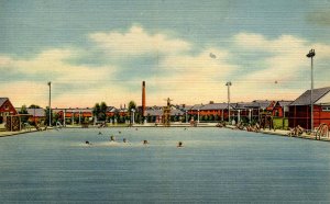 SC - Parris Island Marine Barracks. Swimming Pool