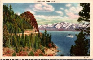 California Lake Tahoe Cave Rock Curteich