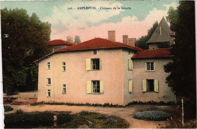 CPA Amplepuis - Chateau de la Goutte (1036432)