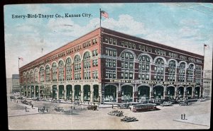 Vintage Postcard 1919 Emery-Bird-Thayer, Dept. Store, Kansas City, Missouri (MO)