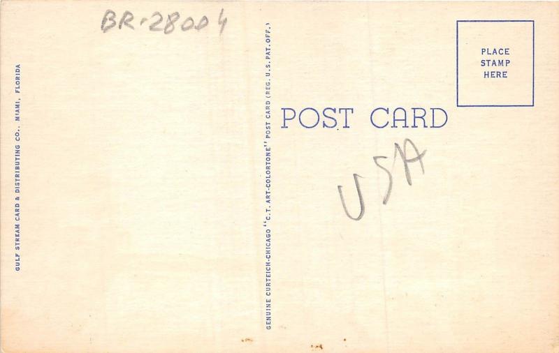 BR28004 Faboulos fontanebleau hotel miami beach florida