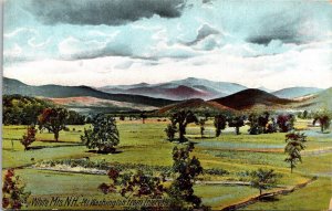 Mount Washington Intervale White Mountains New Hampshire Scenic UDB Postcard 