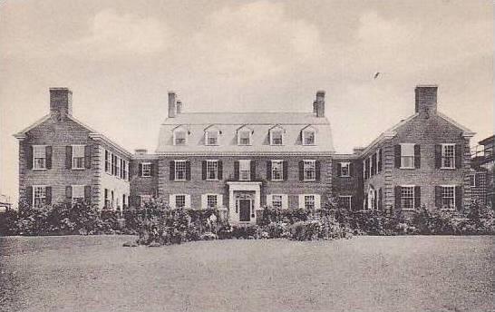 New Hampshire Hanover Dick Halls House Dartmouth College Albertype