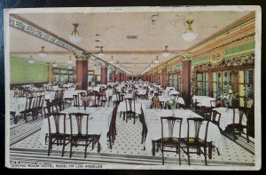 Vintage Postcard 1926 Hotel Rosslyn Dining Room, Los Angeles, California (CA)