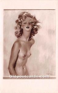 Artist Jean Gabriel Domergue Grace Nude Unused 