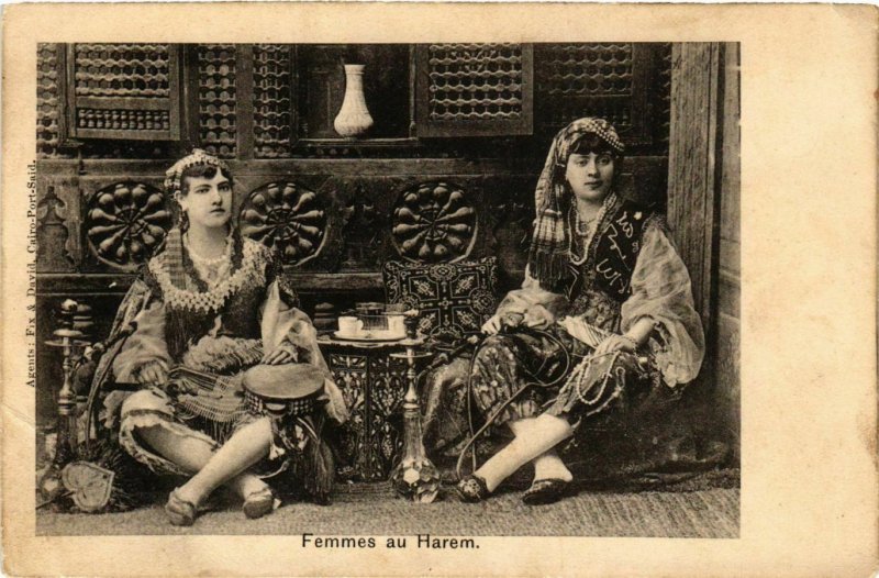 CPA AK Femme du Harem EGYPT (823361)