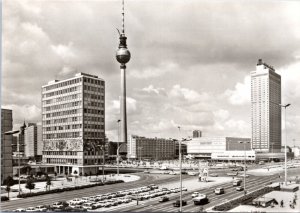 Postcard RPPC Germany Berlin   Alexander Square