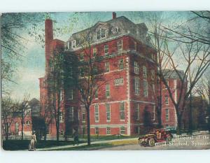 Divided Back HOSPITAL SCENE Syracuse New York NY hs0696