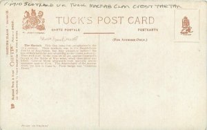 UK Scotland C-1910 Tuck Macnab Crest #9458 Postcard 22-5664