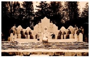 Maine Warren , Victorian Reenactment Summer Camp,  RPC Real Photo,