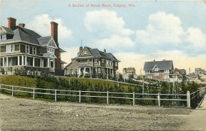 c1910 Postcard; Grand Residences, Mount Royal, Calgary Alberta Canada, Posted