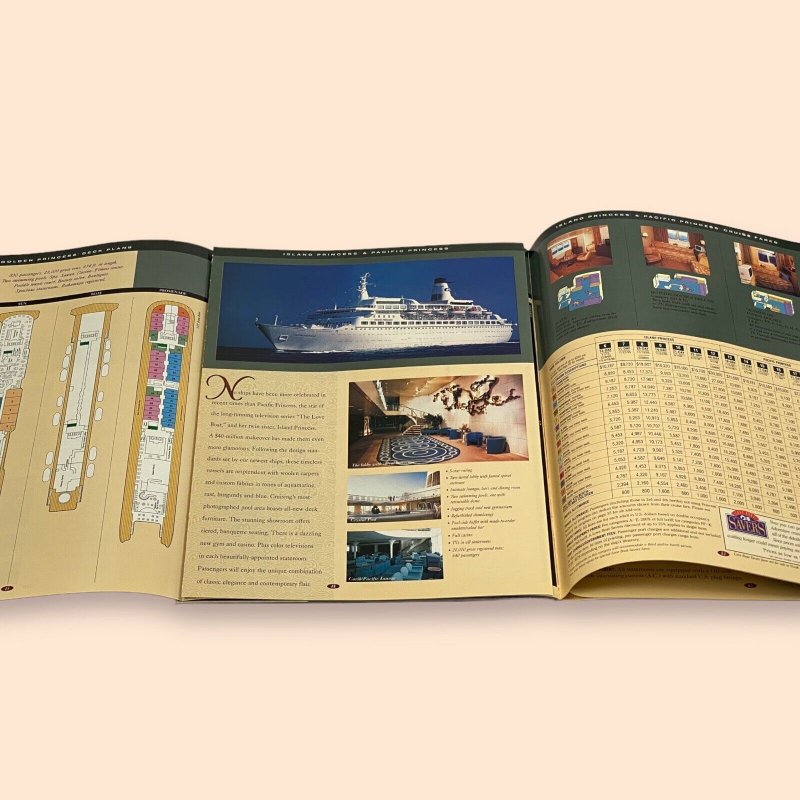 1996 Princess Cruises Exotic Adventures Love Boat Magazine