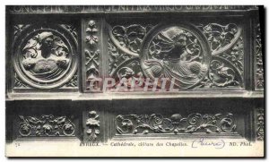 Old Postcard Evreux Cathedral Closing Of Chapels