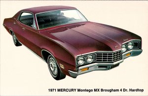 Car Dealership Irwin Motors Laconia NH 1971 Mercury Montego MX Postcard Y14