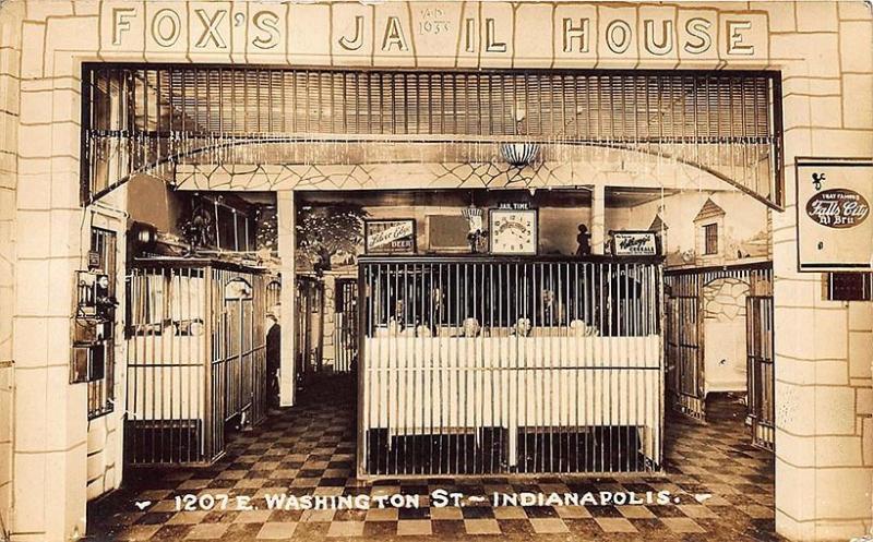 Indianapolis IN Fox's Jail House Restaurant Telephone Kellogg's Cereal RPP